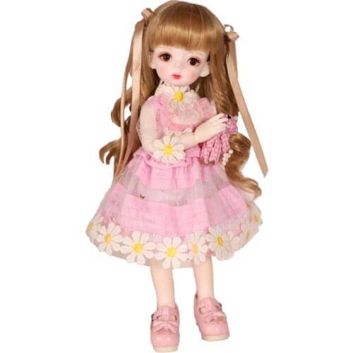 1/6 BJD Doll BJD / SD Fashion BEAUTIFUL Lonnie Resin Joint Doll For Baby Girl Birthday Gift