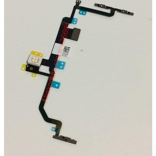 Power On Off Volume Switch Flex Cable Replacement Parts Original New For iPhone 8 Plus 5.5" Power/Volume Flex Cable 10Pcs/lot