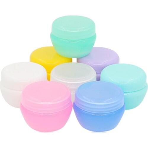 1Pc 30g Refillable Bottles Plastic Empty Makeup Jar Pot Travel Face Cream/Lotion/Cosmetic Container Mini Empty Jar Pots