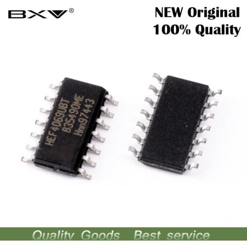 10PCS HEF4069UBT SOP14 CD4069 HEF4069 SOP HCF4069 SMD CD4069UBM SOP-14 HEF4069BT CD4069BM SMD new and original
