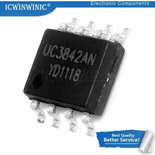 40piece = 4 kinds * 10piece UC3842 UC3843 UC3844 UC3845 sop Each 10piece kit (12-26) In Stock