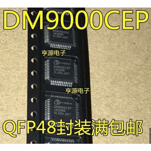 5pcs DM9000 DM9000CEP DM9000CE LQFP48