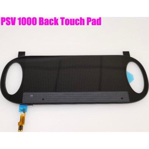 Free Shipping Black Replacement Rear Back Controller Touch Pad Cover for PS Vita 1000 Fat Console Back Panel