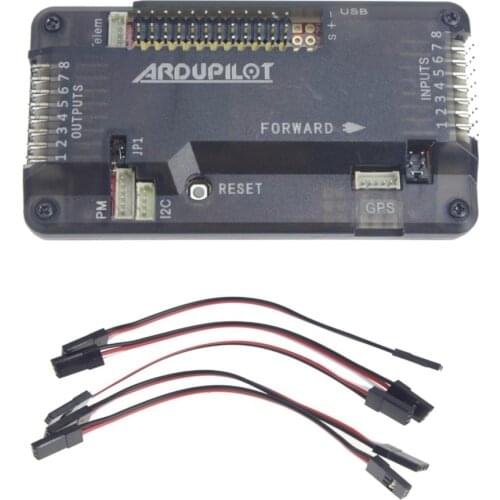 F14586-A APM2.8 APM 2.8 Multicopter Flight Controller Board with Case Compass & Extension Cable for FPV RC Drone Multirotor FS