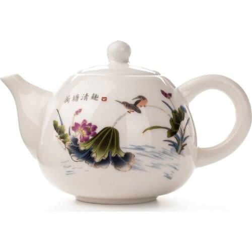 Porcelain Tea Tea Set With White Bone Infusion Tea Set From Coffee Ceramic Tea Tea Tea Table Ancient Chinese Teacup Set D001