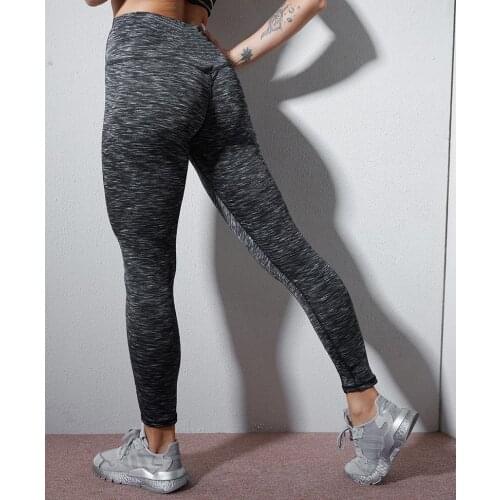 SALSPOR High Waist Leggings Summer New Workout Pants Breathable Gym Clothing Quick Drying Push Up Pants