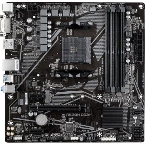 A520M DS3H motherboard supports 3200G/3500X/3600cpu AM4 array