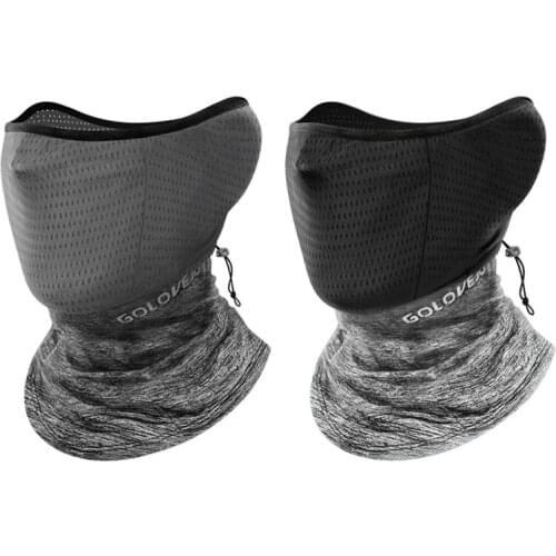 Camping Hiking Headwear Scarves Summer Breathable Cool Cycling Face Scarf Mask Running Bandana Men Sports