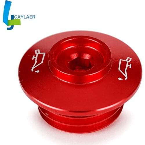 Engine Oil Drain Plug Sump Nut Cup Plug Cover for Yamaha MT07 MT 07 TRACER GT MT10 FZ8 FZ1 FZ8 FAZER XJ6 R1 R3 R6 XT660X
