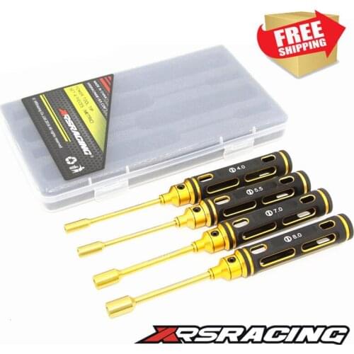 RC model Toy tools XRS Hexagon Sleeve Tool Set 4 pieces KIT 4.0/5.5/7.0/8.0