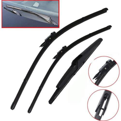 Car Front and Rear Window Wiper Blades Windshield Windscreen wiper For Volvo 2004-2007 XC70 V70 2004-06 XC90