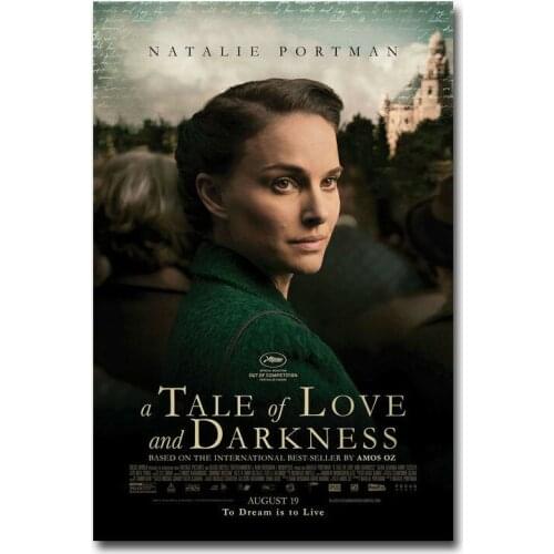 A Tale Of Love And Darkness Movie Silk Fabric Wall Poster Art Decor Sticker Bright