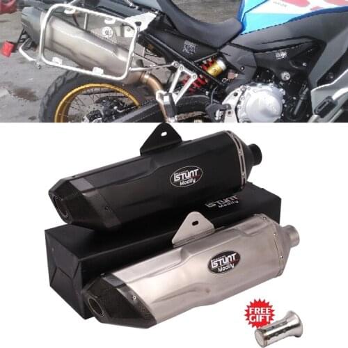 51mm Universal Motorcycle Intake for DB Killer Exhaust Muffler Slip On for FZ1 R6 R15 R3 ZX6R ZX10 Z900 1000 K7 K8 F850GS F750GS