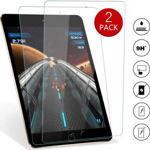 2PCS For 2019 iPad 10.2 iPad Pro 11 Air 3 10.5 Screen Protector Tempered Glass For 9.7 iPad 2 3 4 5 6 7th Mini 2 3 4 5 7.9