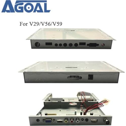 V29 V56 V59 DJ2 TV Driver Board Baffle Iron Metal box Housing Shell Case Protective Cover DIY Panel TV LED LCD