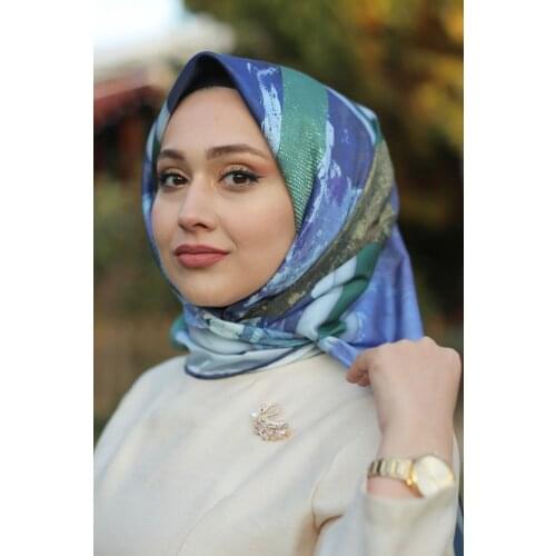 Women Saks Khaki Twill Scarf