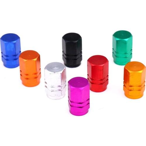 4 X Valve Aluminum Hexagon Eight Colors To Choose From