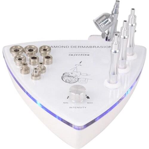 Diamond Microdermabrasion Machine With Spray Gun Water Vacuum Suction Exfoliation Facial Massage skin tightening facial machine