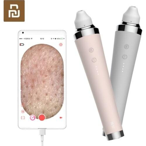 Youpin Electric APP Visual Blackhead Remover Instruments Face Nose Deep Cleaner Vacuum Suction Pore Pimple Beauty Skin Tool