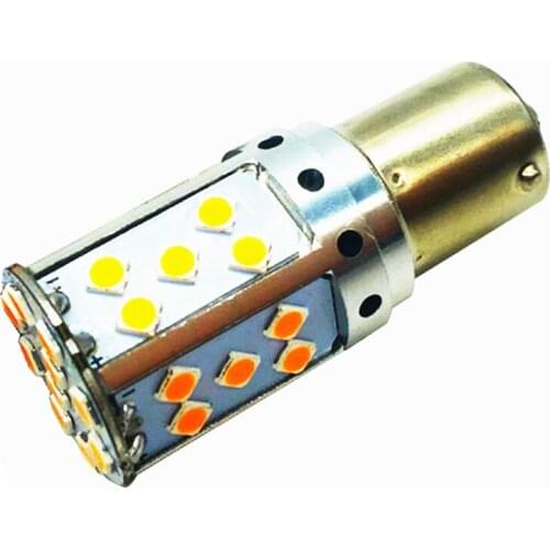 2Pcs 1156 BA15S P21W /5W BAU15S 3030 35SMD Car Led Bulb 3156 3157 T20 7443 W21/5W 7440 W21W Car Brake Light Auto Reverse Lamp