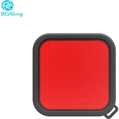BGNing Filters For Gopro Hero 8 Sealed Waterproof Case HERO8 Diving Filter Waterproof Depth Filter for GOPRO Action Camera