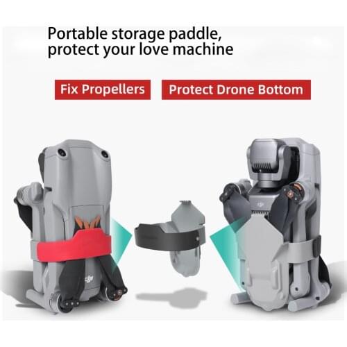 DJI Mavic Air 2S/Air 2 Propeller Blade Fixation with Drone Storage Accessories to Protect the Chassis Bundled Propeller