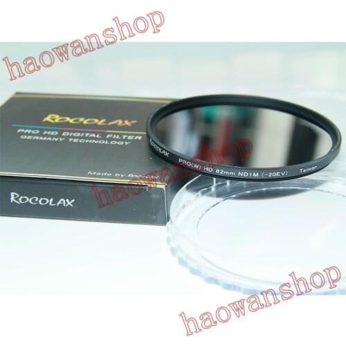 40.5 49 52 55 58 62 72 mm ND1000000 ND1M Neutral Density ND lens Filter 20-Stop for canon nikon pentax sony camera