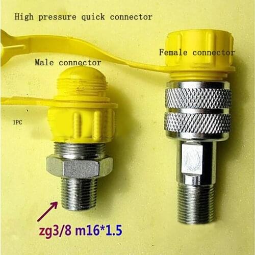 Hydraulic quick coupling adapters for high pressure pipeline hydraulic quick coupling