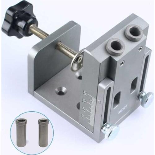 Pocket Hole Jig Locator 15 Degree Hole Angle with Step Drill Bit screwdriver For Carpenter woodworking Hardware Tools