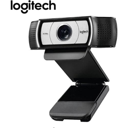 Original Logitech C930c HD 1080P Webcam Smart Webcam with Cover for Computer USB Video camera 4 Time Digital Zoom Web Cam