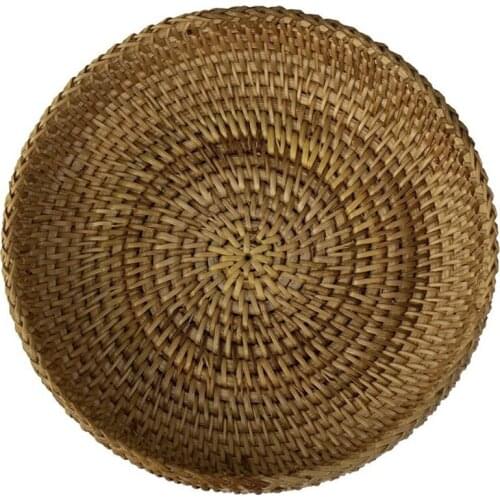 Premium Wicker Small Hand Woven Bread Serving Basket Display Storage Basket For Fruit Candy Cake Bread Snack Or Storage