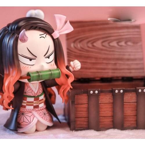 Presale Demon Slayers Blade Tooth Decayed Nidouzi Q Edition GK Limited Edition Handmade Resin Statue Figure