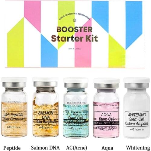 8ml/bottle stayv Ampoule Face Serum Anti-Aging Shrink Pore Whitening Moisturizing Essence Face Cream Skin Care BB Cream 12pcs