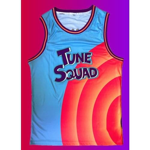 Adult Men Space Jam Jerseys #6 James Basketball Top and Shorts Cosplay Costume Movie A New Legacy Shirts