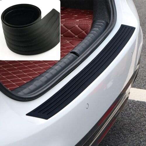 Universal Car Rear Bumper Sill/Protector Plate Rubber Cover Guard Trim Pad for Volvo S40 S60 S80 XC60 XC90 V40 V60 C30 XC70 V70