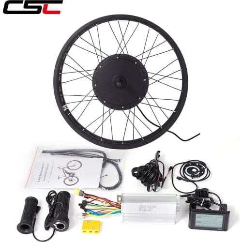 Bike snow Front Rear hub motor wheel 20 24 26inch 4.0 Tyre 48V 1000W Fat Electric bicycle Conversion Kit