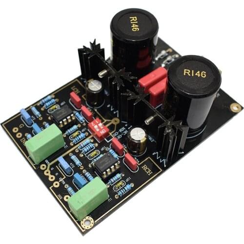 Vinyl Player NE5532 MM MC Phono Amplifier Reference Germany DUAL Circuit DIY Finished Board