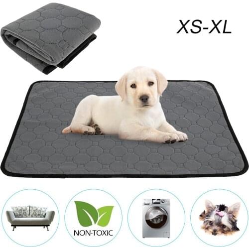 Waterproof Large Dog Mat Diaper Pee Pad Urine Absorbent Cushion Pet Cat Dog Mat Training Pad Car Seat Cover Underpad for Dogs