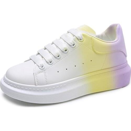New Summer Shoes Size 35-40 High Heels Women Casual Sneakers Vulcanized Shoes High Quality Female Sneakers