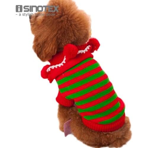 Pet Dog Winter Clothes Warm Pullover Coat Clothing For Small Cats Sweater Knitwear Puppy Coat Outwear Costume