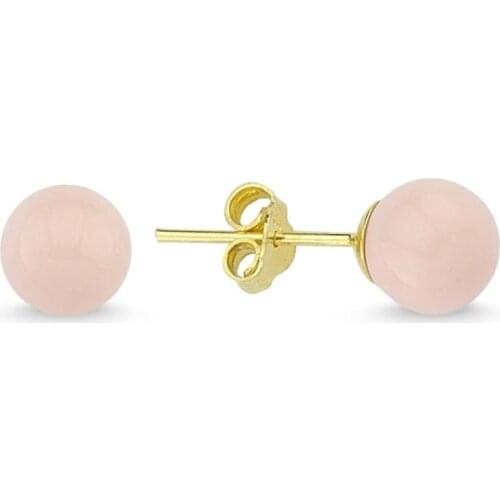 Gold Pearl Earrings TTGKPA24-Certified 14K Gold-A perfect gift for your Loved Ones-Ephesus Gold & Diamond