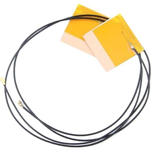 New 1 Pair Laptop Internal Wireless Antenna WiFi for 6230 3160AC 7260HMW MINI PCI-E U.FL Wireless LAN Adapter Wifi Antenna