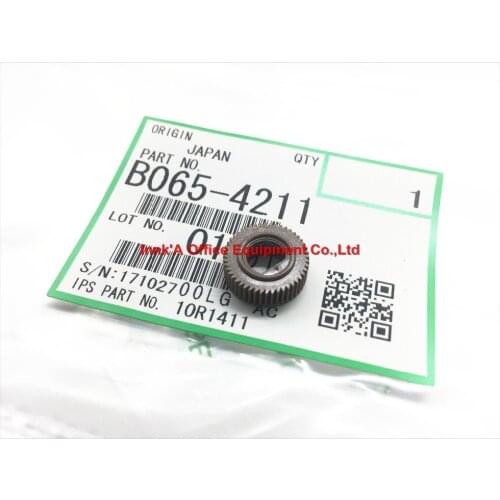 2X New Original cleaning web sponge roller gear B065-4211 For Ricoh AF2075 AF1075 MP7500 6500 6001 7001 8000 1075 2075 B0654211