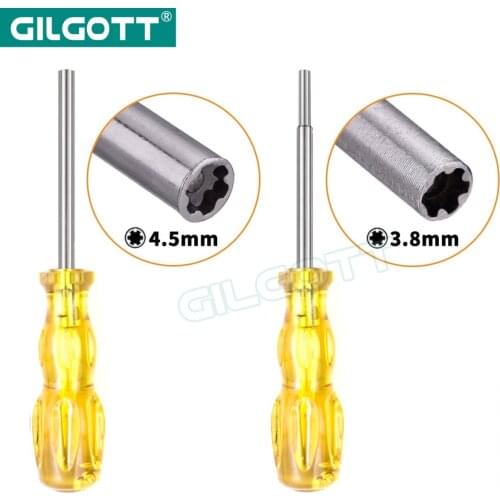 3.8mm+4.5mm Security Screwdriver Tool Bit Gamebit for Nintendo NGC SFC MD NES N64 SNES Gameboy Open Tools