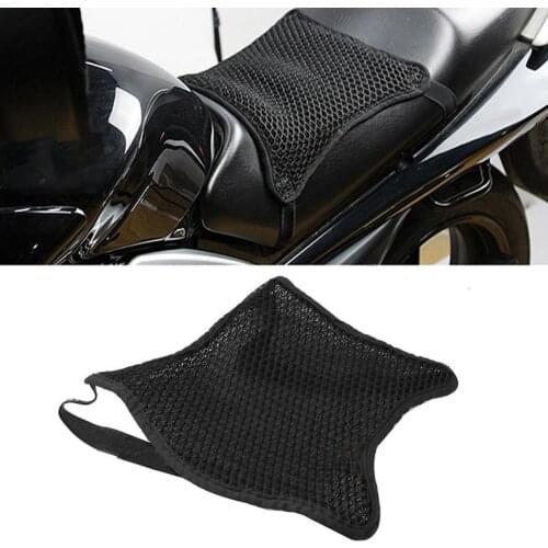 50% Dropshipping!!Seat Cover 3D Mesh Breathable Rubber Motorcycle Soft Seat Cushion for Motorcycle