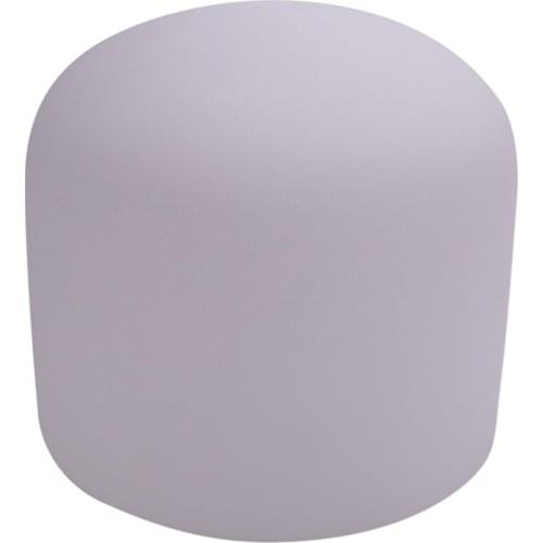 8 Inch 432Hz Singing Bowl Perfect Sound Note Chakra Frosted Quartz Crystal Meditation with Rubber Ring