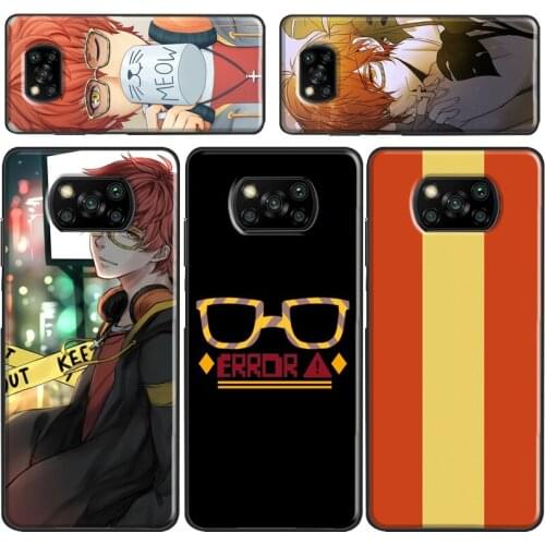 707 Mystic Messenger Case For Xiaomi Redmi Note 9 7 8 Pro A 9C 8T 9S Mi Note 10 Lite Ultra 9T POCO X3 F2 Pro