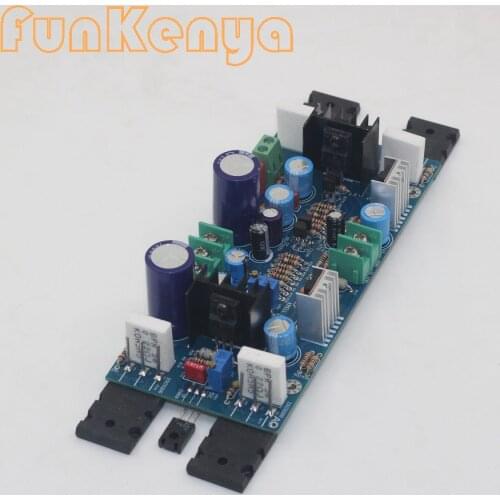 Hi-End Power Amplifier Finished Board 50W*2 Refer to KSA50 Class AB Class A Hifi Amplify Circurt