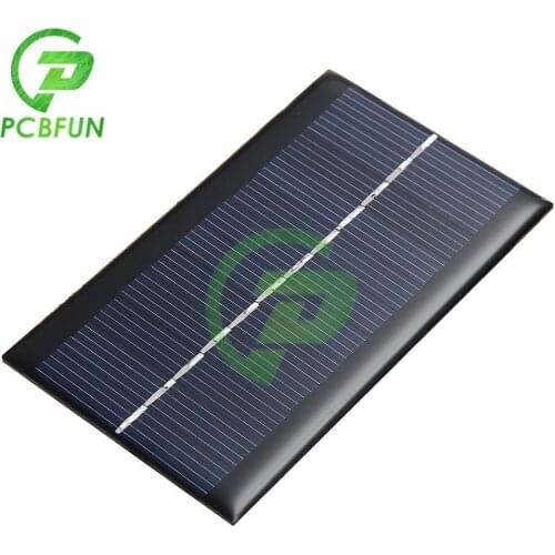 Mini 6V 1W Solar Panel Bank Solar Power Panel Module DIY For Light Battery Cell Phone Toy Chargers for Solar Powered Water Pump