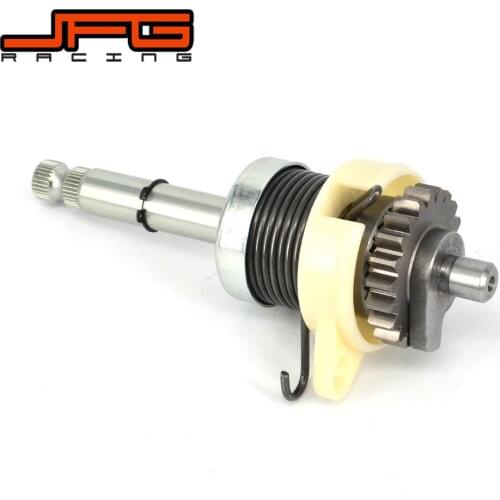 Motorcycle Free Shipping Metal Accessories Kick Start Spindle Shaft Gear For YAMAHA PW80 PW 80 1983-2002 2003 2004 2005 2006
